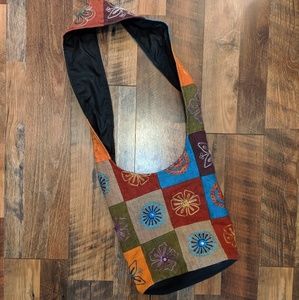 NEPALESE HANDMADE HEMP CROSSBODY PURSE